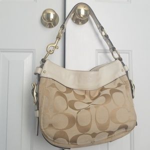 Coach Zoe Signature hobo handbag